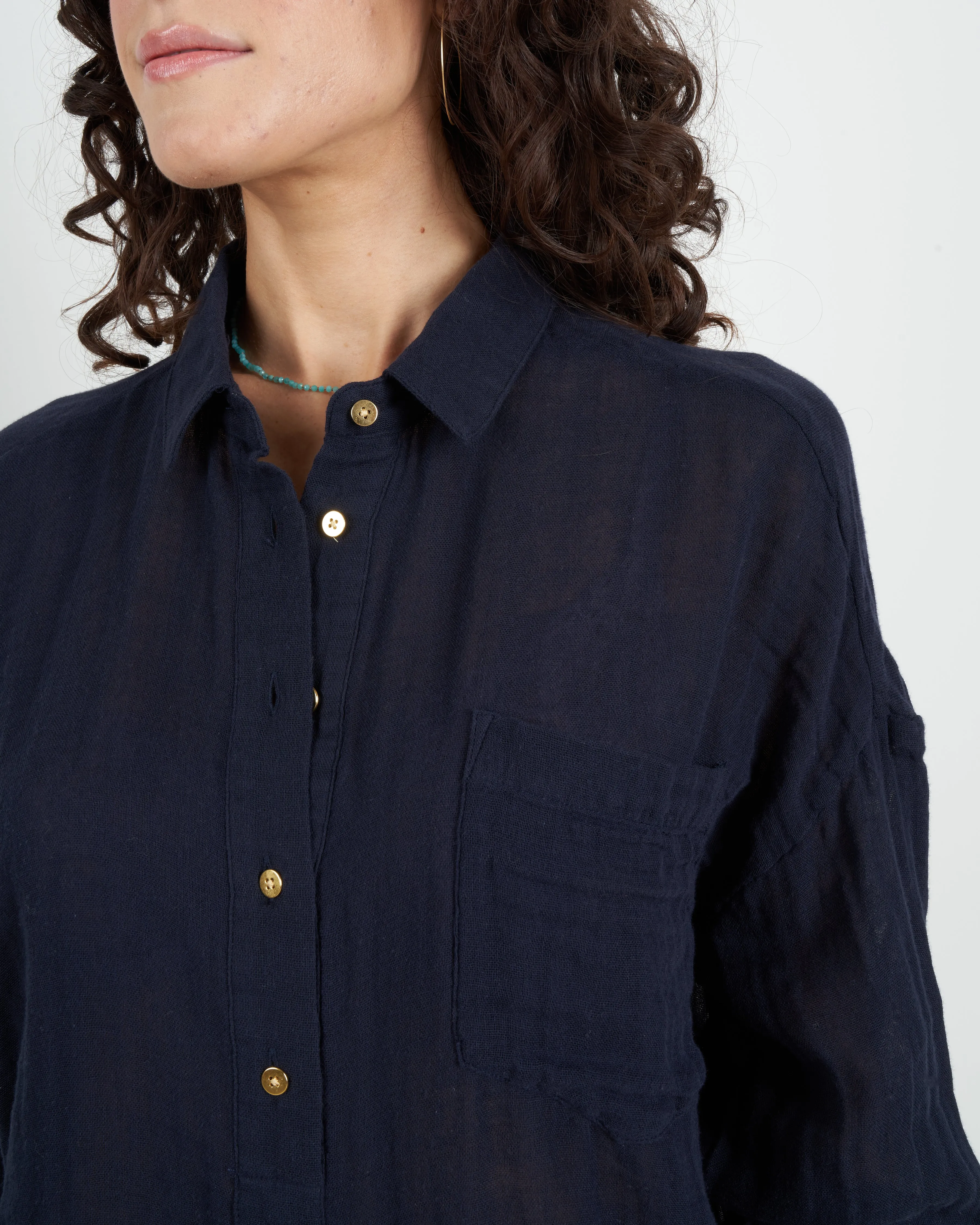 fonda shirt - navy