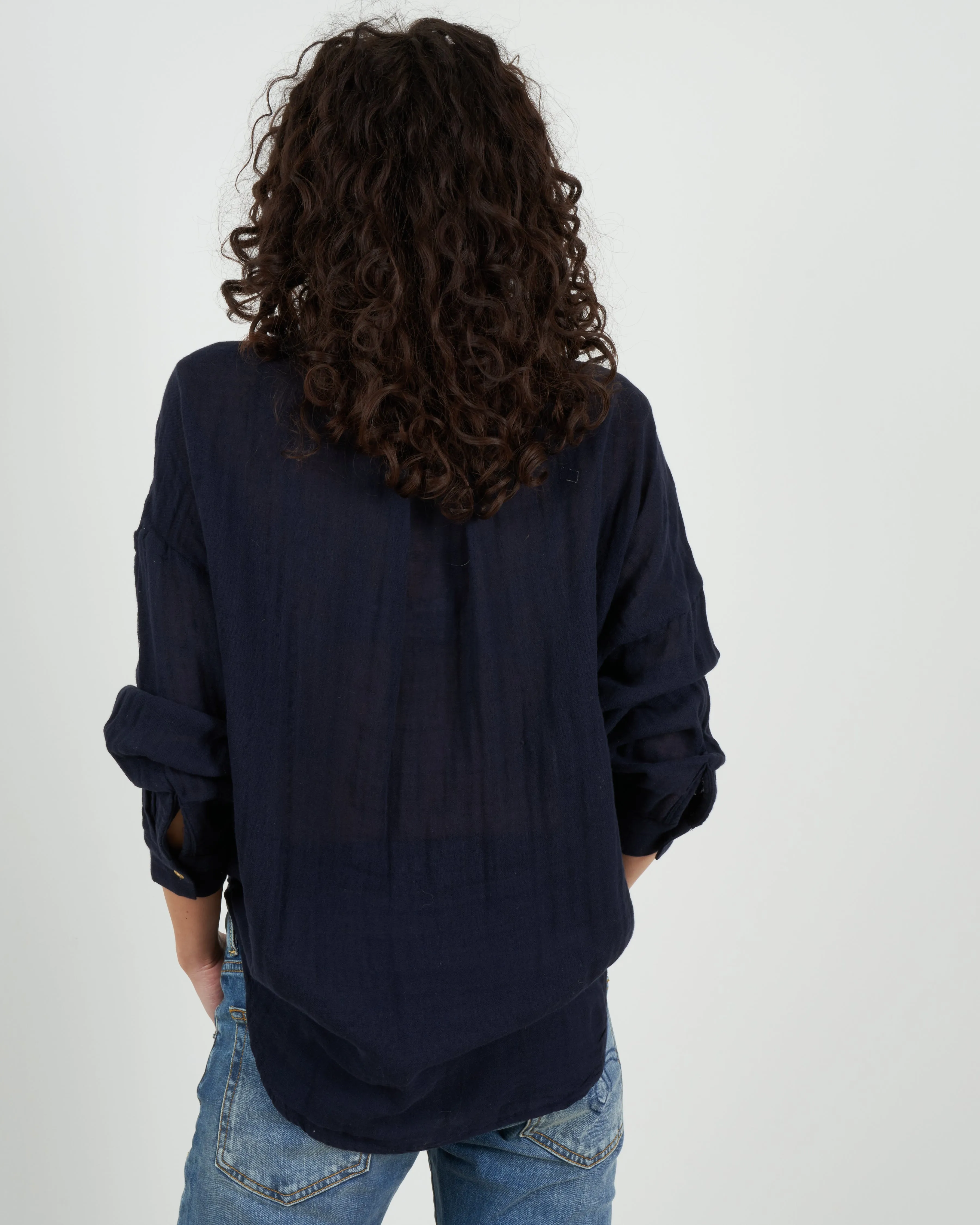 fonda shirt - navy