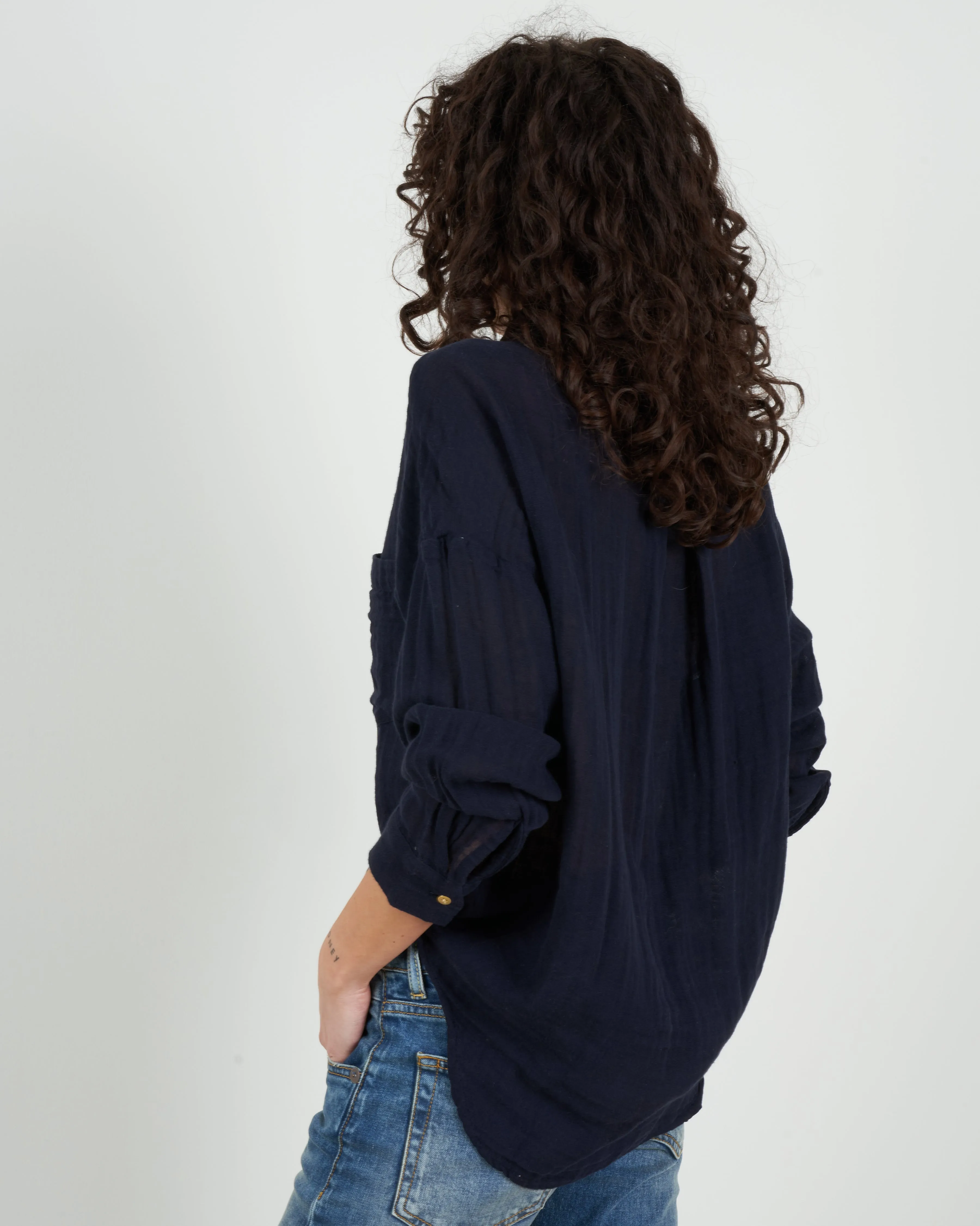 fonda shirt - navy