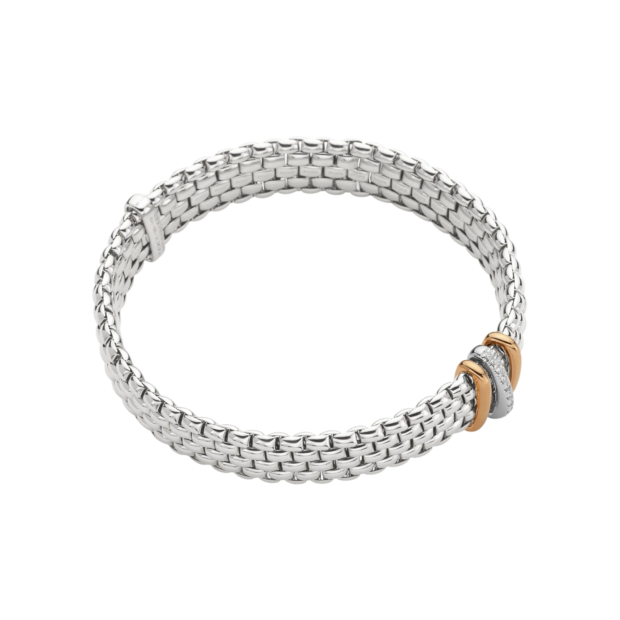 Fope Panorama Flex'it bracelet with diamonds