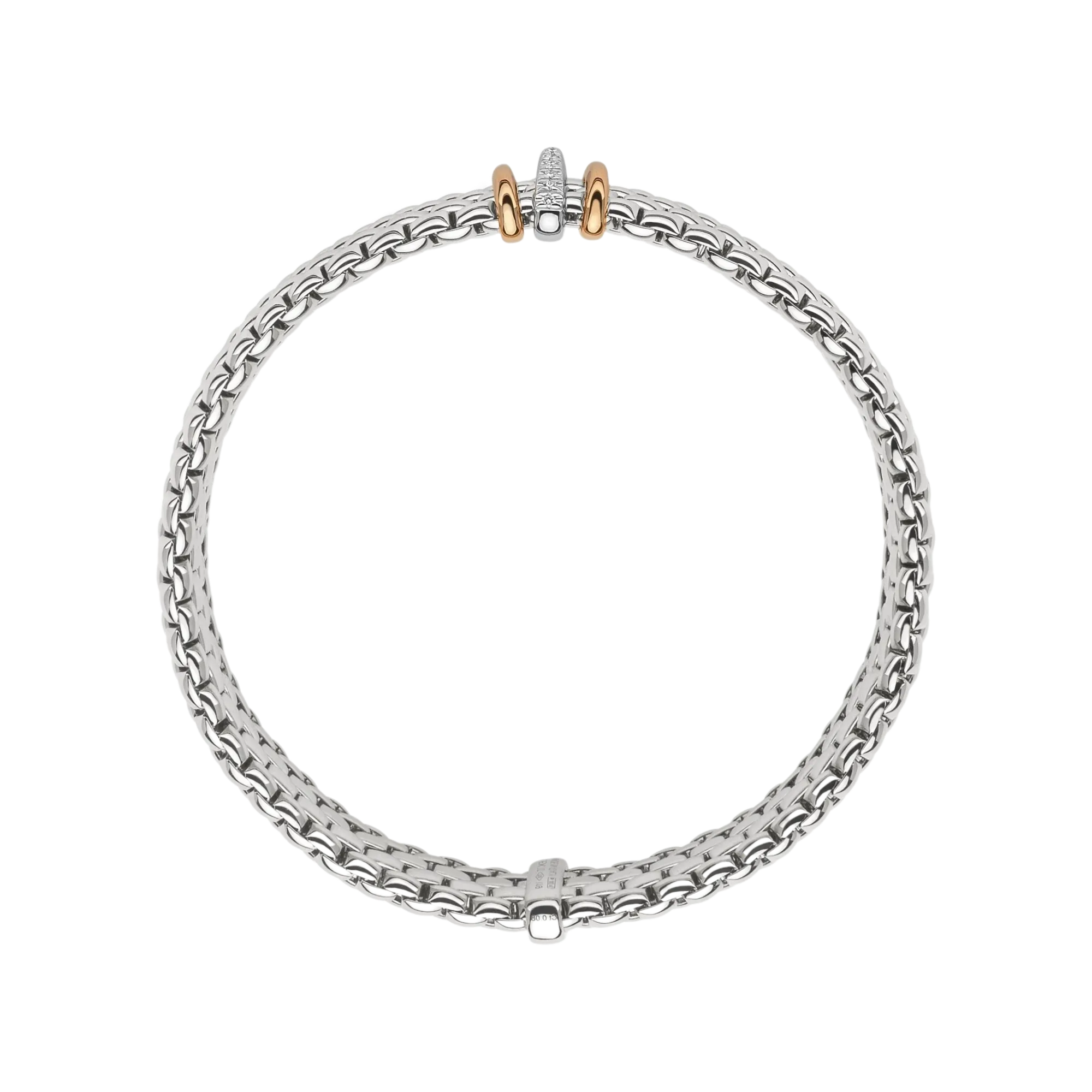 Fope Panorama Flex'it bracelet with diamonds