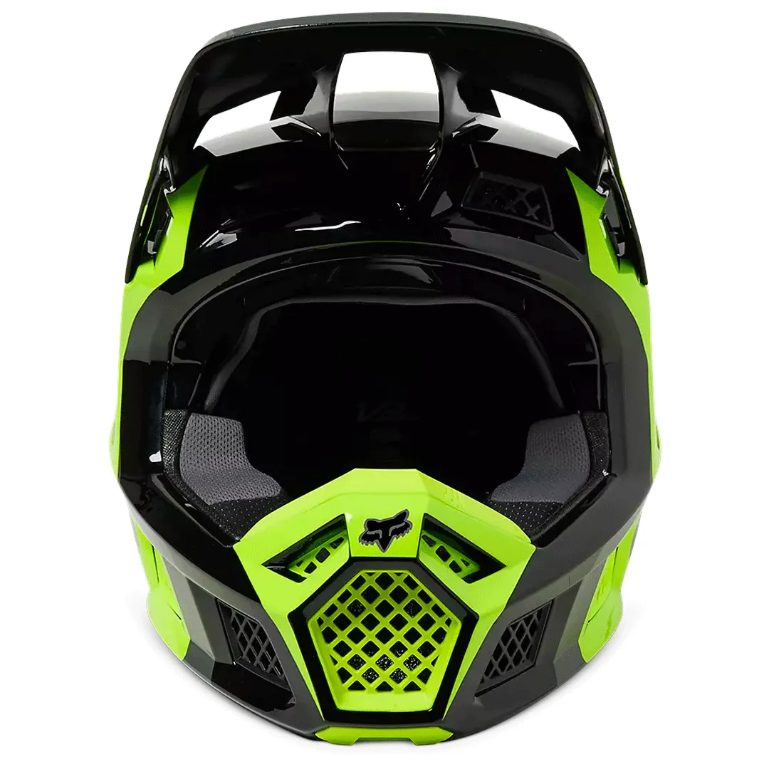 Fox - 2023 V3 RS Efekt Yellow Helmet