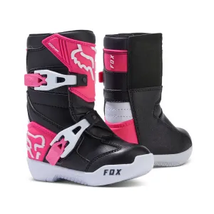 FOX KIDS COMP BOOTS [BLACK/PINK]