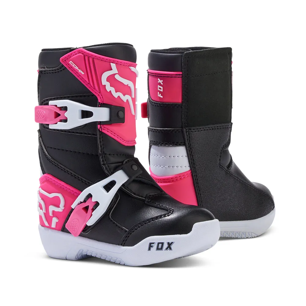FOX KIDS COMP BOOTS [BLACK/PINK]