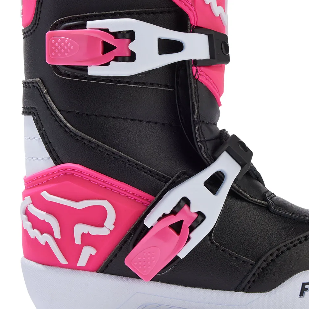 FOX KIDS COMP BOOTS [BLACK/PINK]