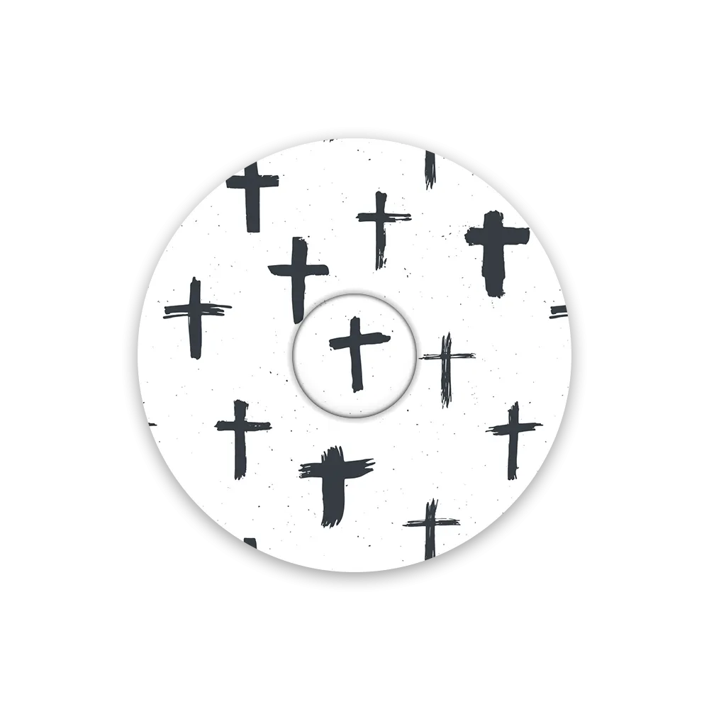 Freestyle Libre Cross Pattern Design Patches