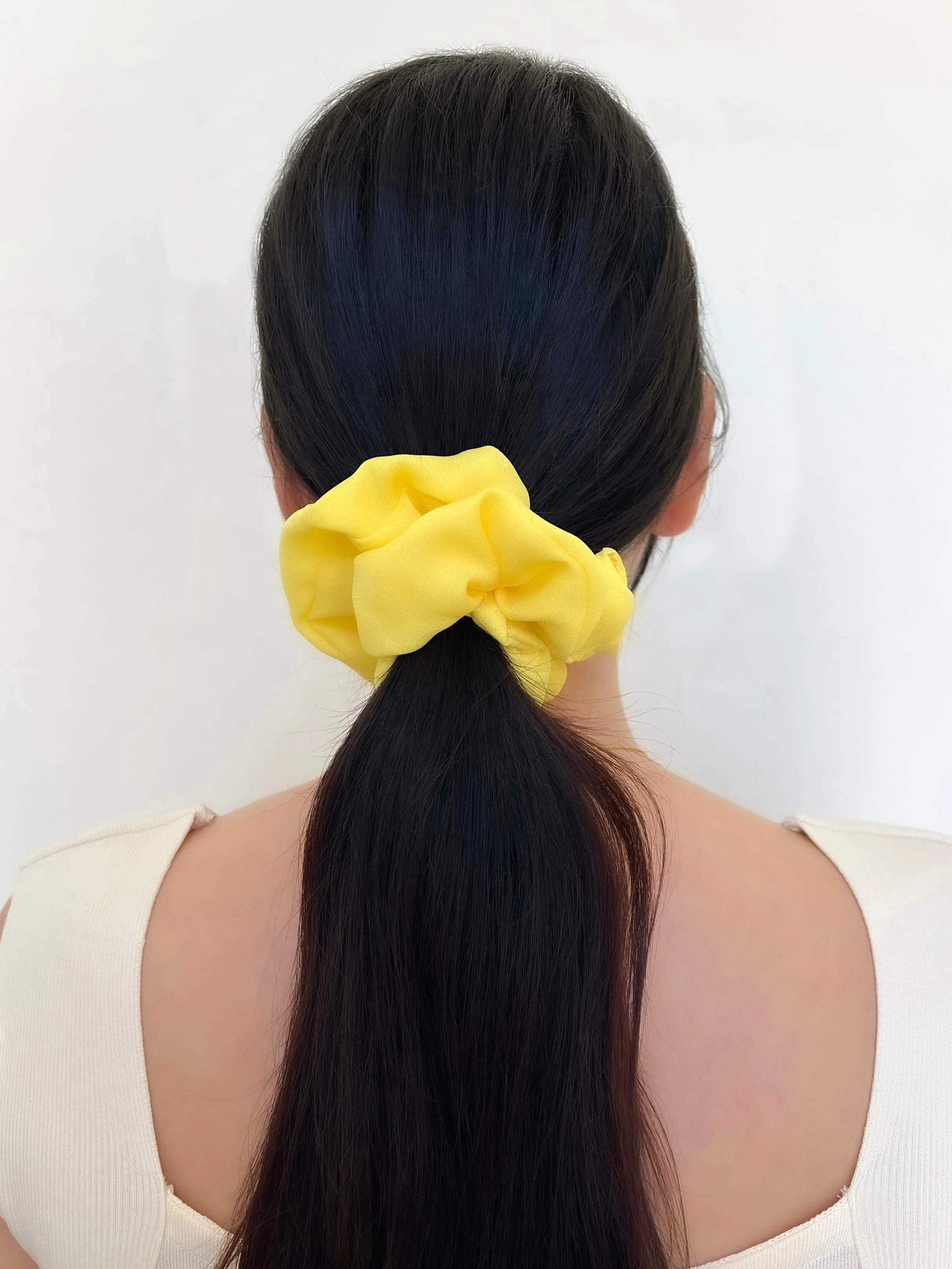 Georgette Green Scrunchie