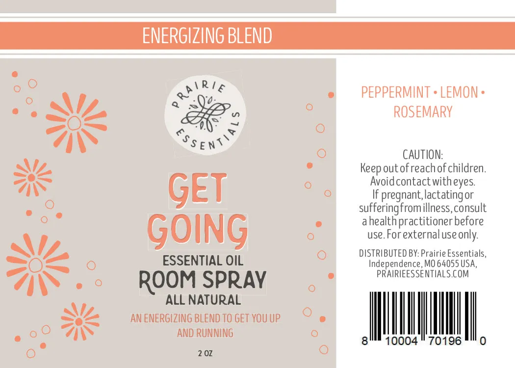 Get Going Room Spray, 2 oz.