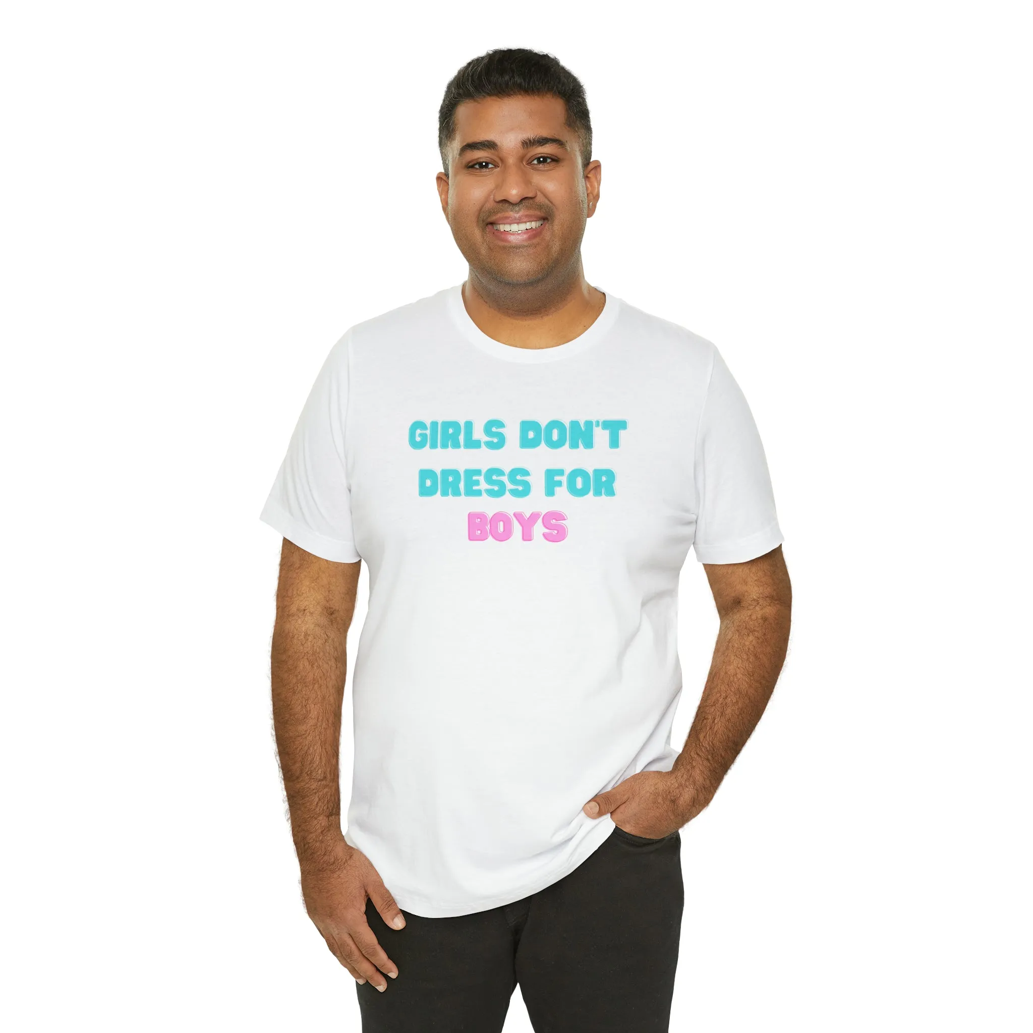 Girls Don't Unisex Crew Neck T-Shirt (S-3XL)