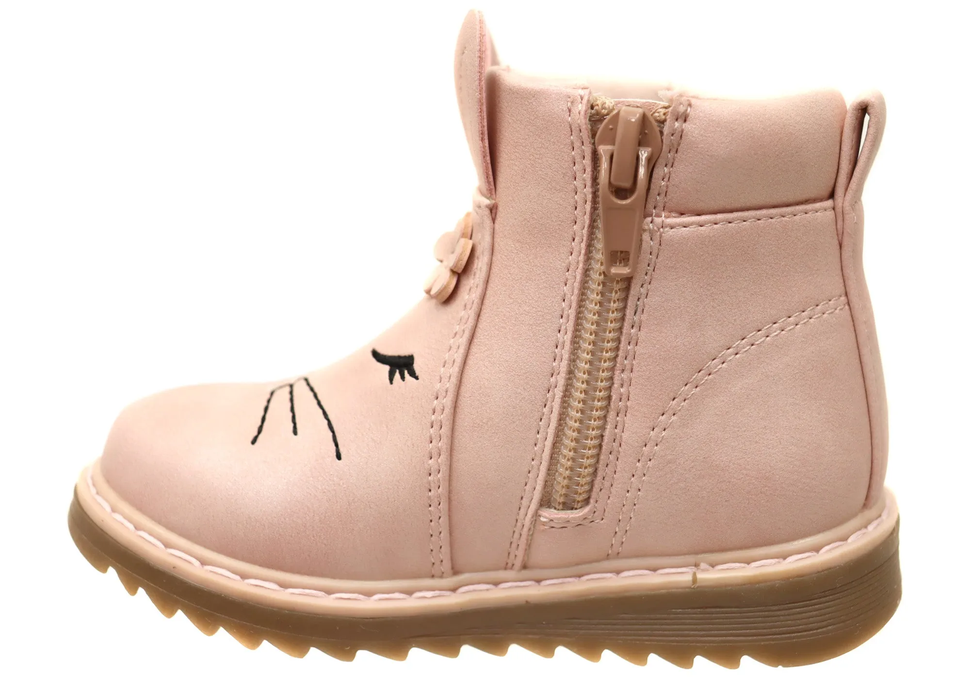 Grosby Tori Girls Kids Baby Toddler Comfortable Boots