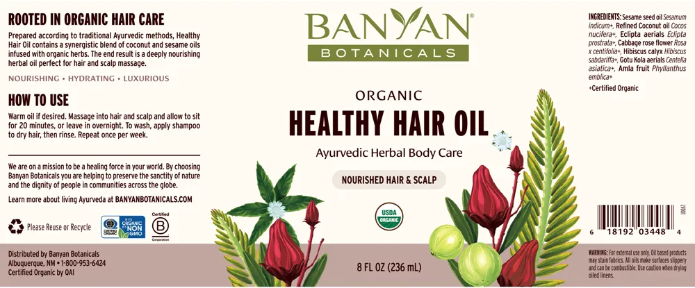 Healthy Hair Oil