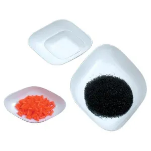 Heathrow Scientific 1424B Diamond Weighing Boat, Large, 30 mL, White