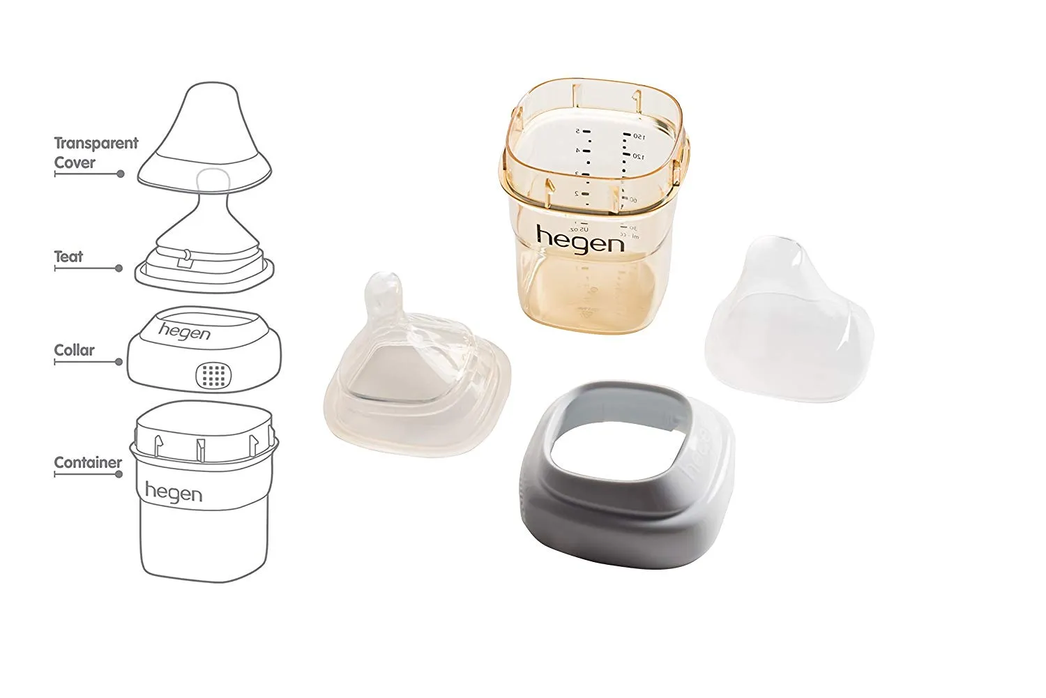 Hegen PCTO 150ml Feeding Bottle PPSU (2-pack)