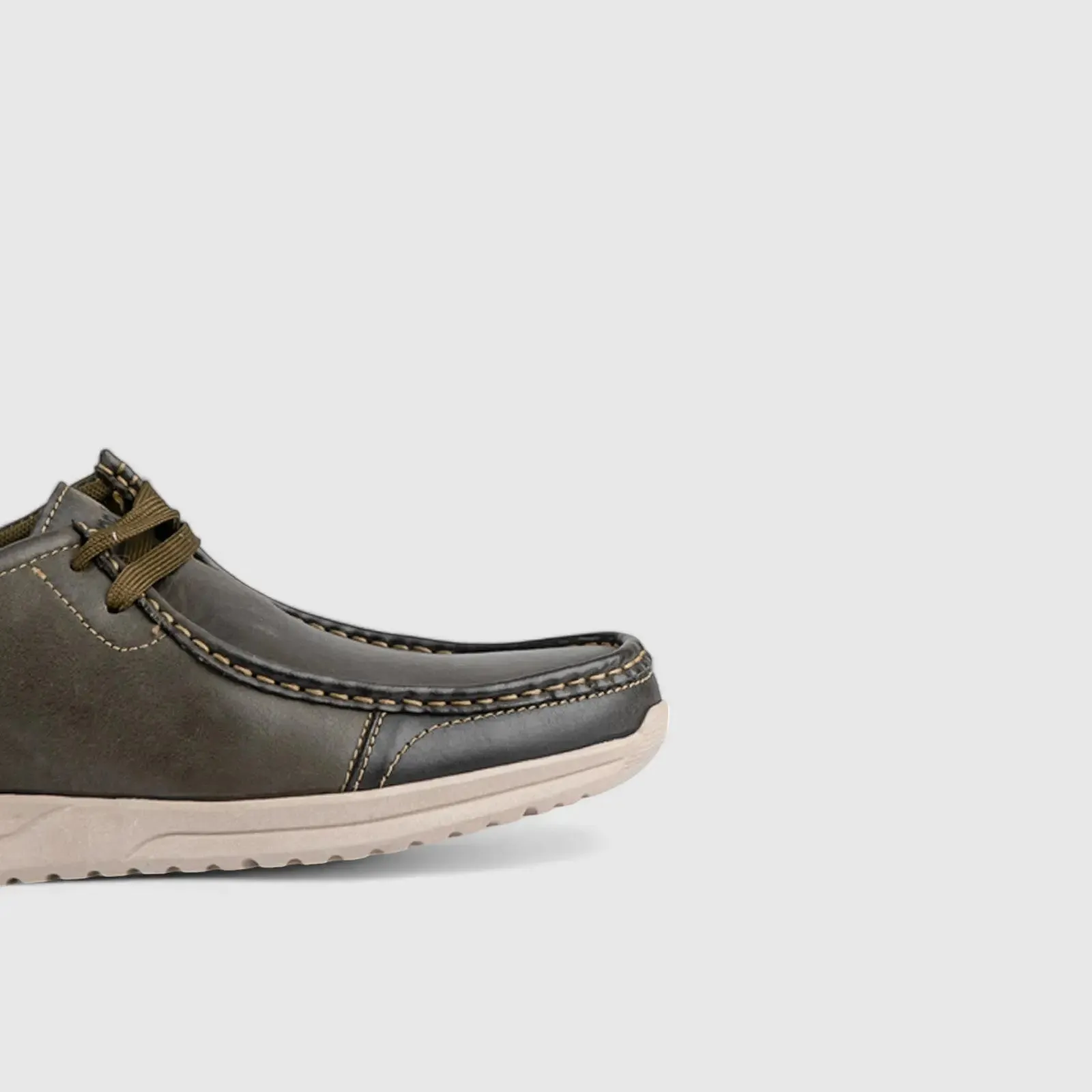 Hendrix Casual Oxfords Khaki 00859
