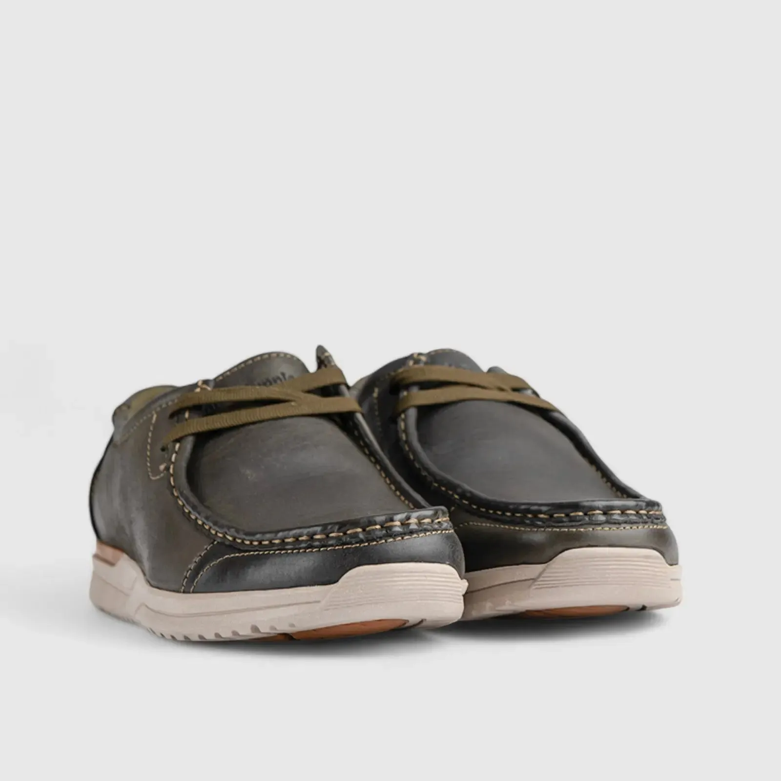 Hendrix Casual Oxfords Khaki 00859