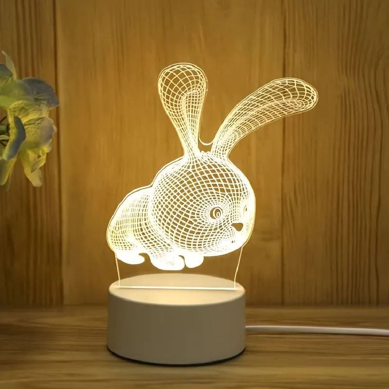 Home Children's Night Light, Table Lamp, Birthday Party Decor, Valentine's Day Bedside Lamp