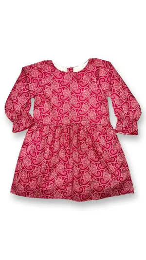Hot Pink Paisley Dress..