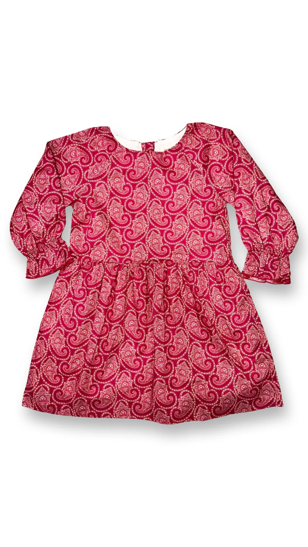 Hot Pink Paisley Dress..