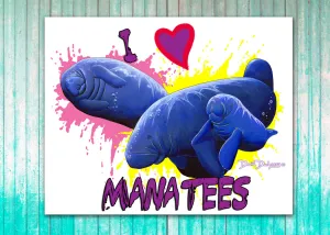 I Heart Manatees