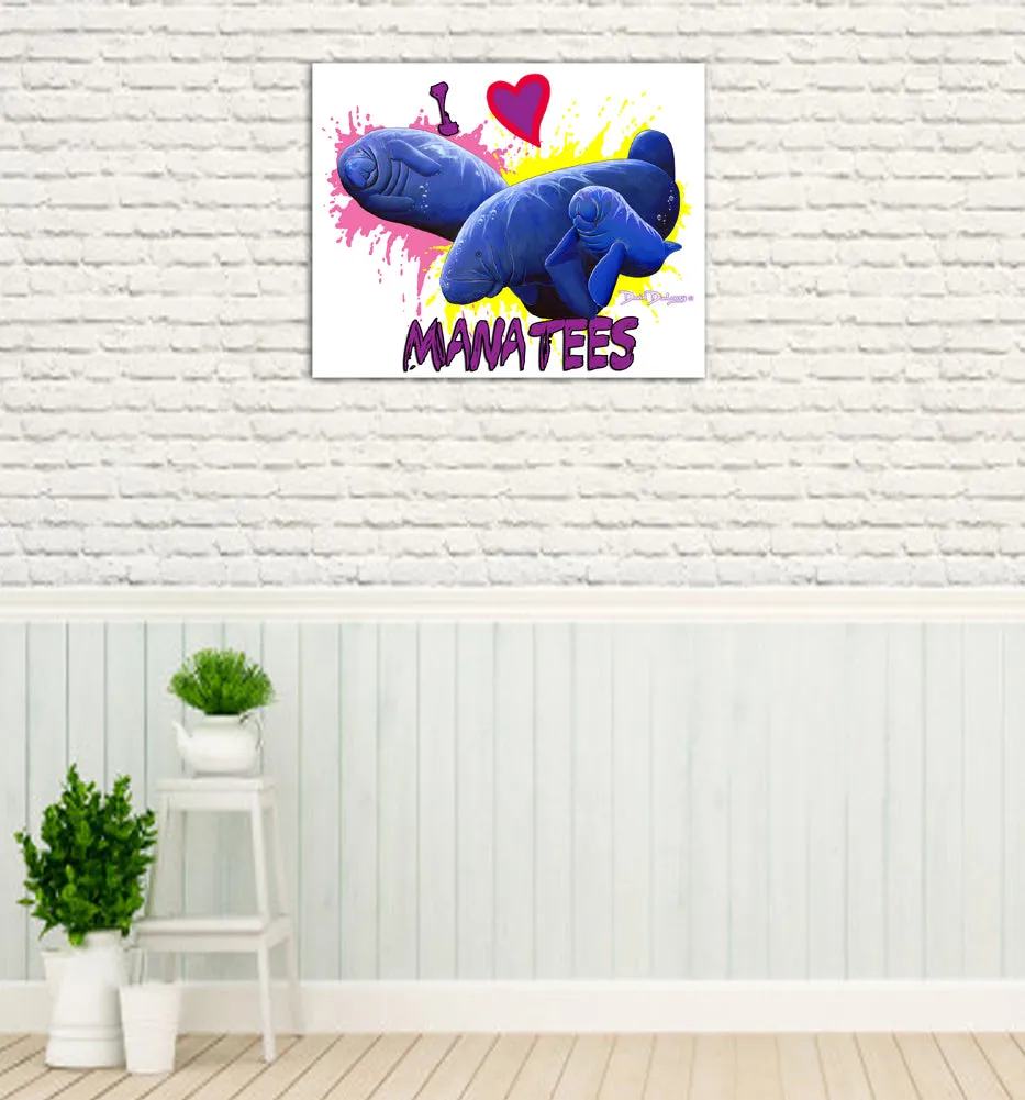 I Heart Manatees