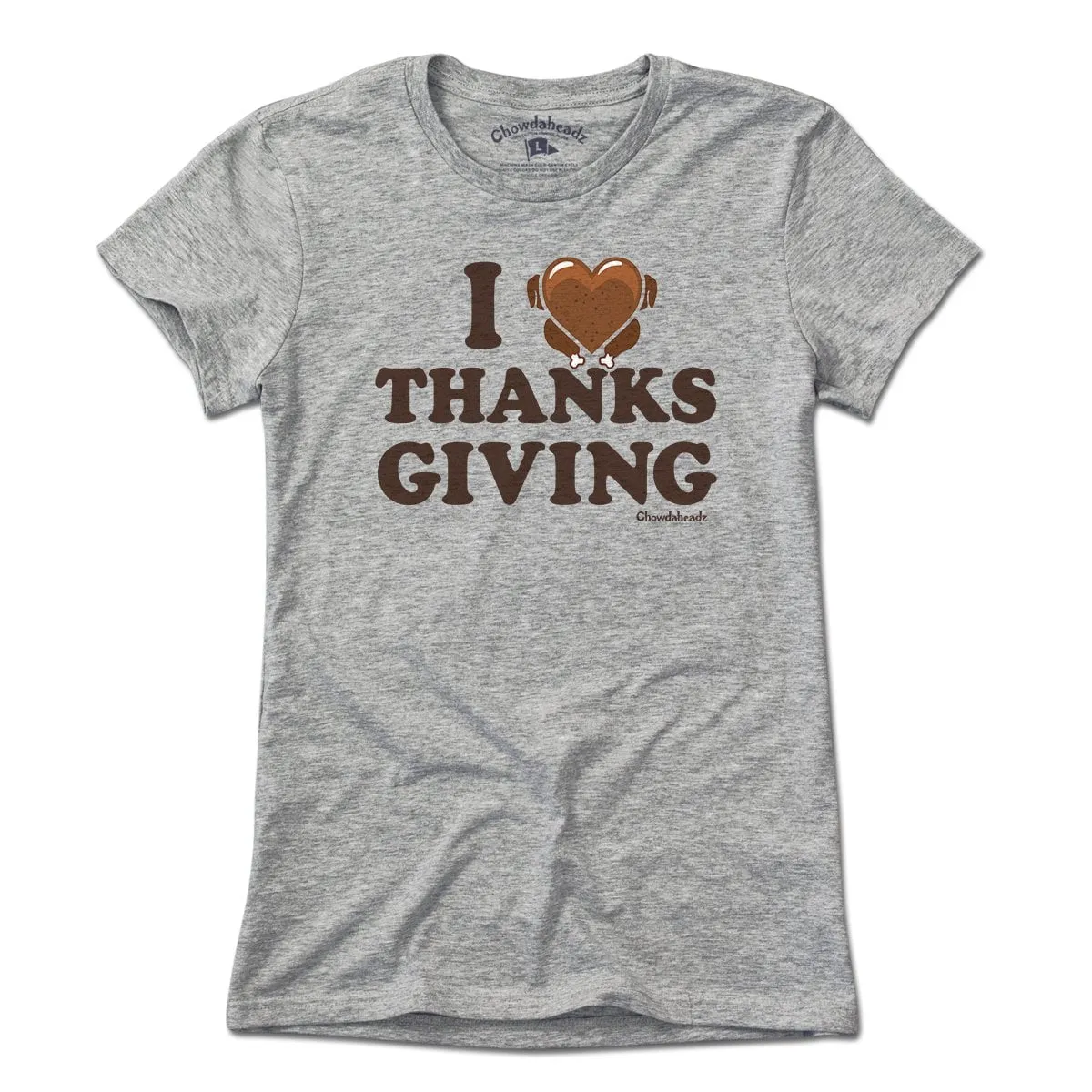 I Heart Thanksgiving Turkey T-Shirt