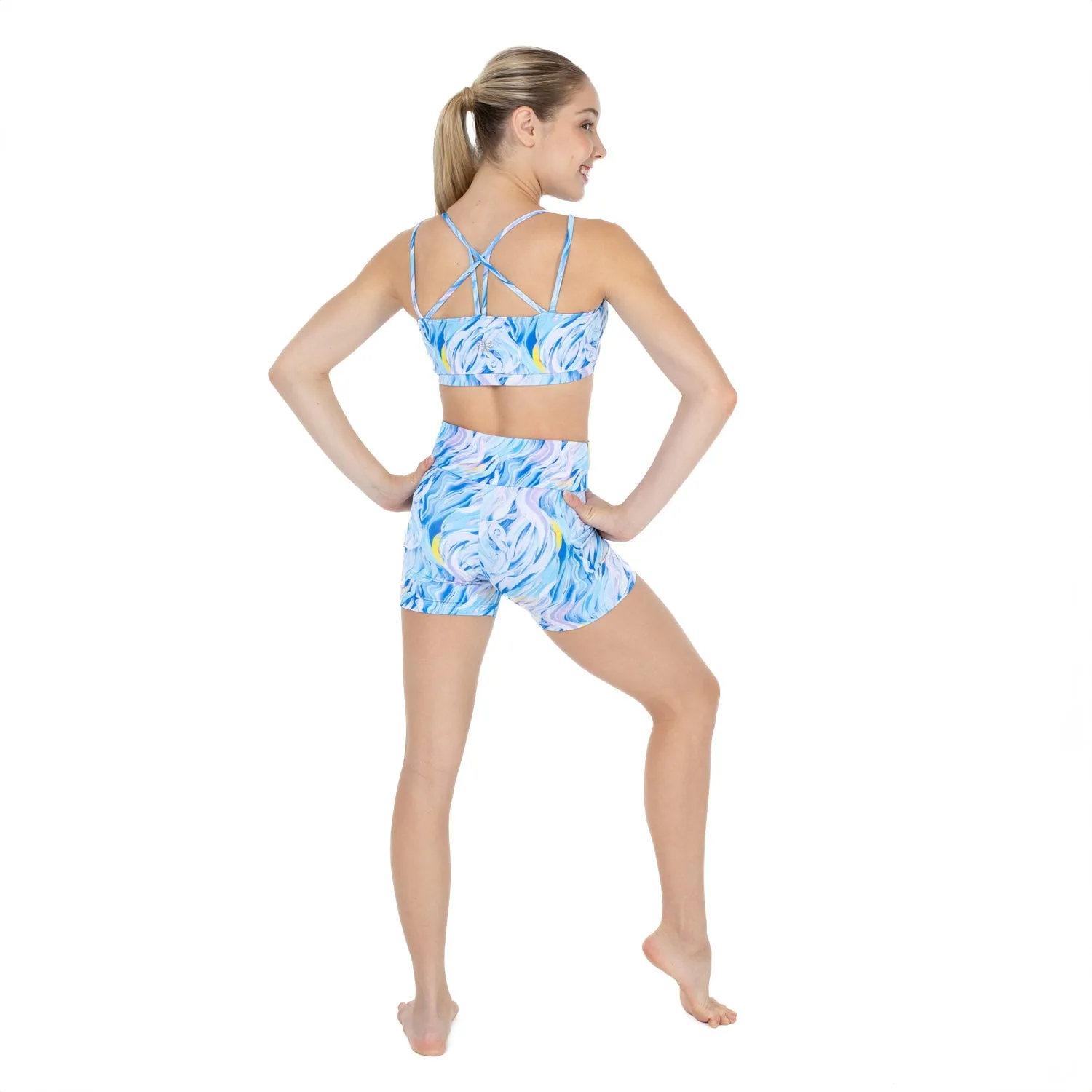 Ice Cream Swirl Short Set