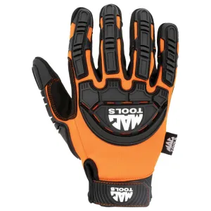 Impact Gloves - Hi-Visibility Orange - Large