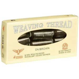 Interbird Weaving Thread 3cm Dark Brown
