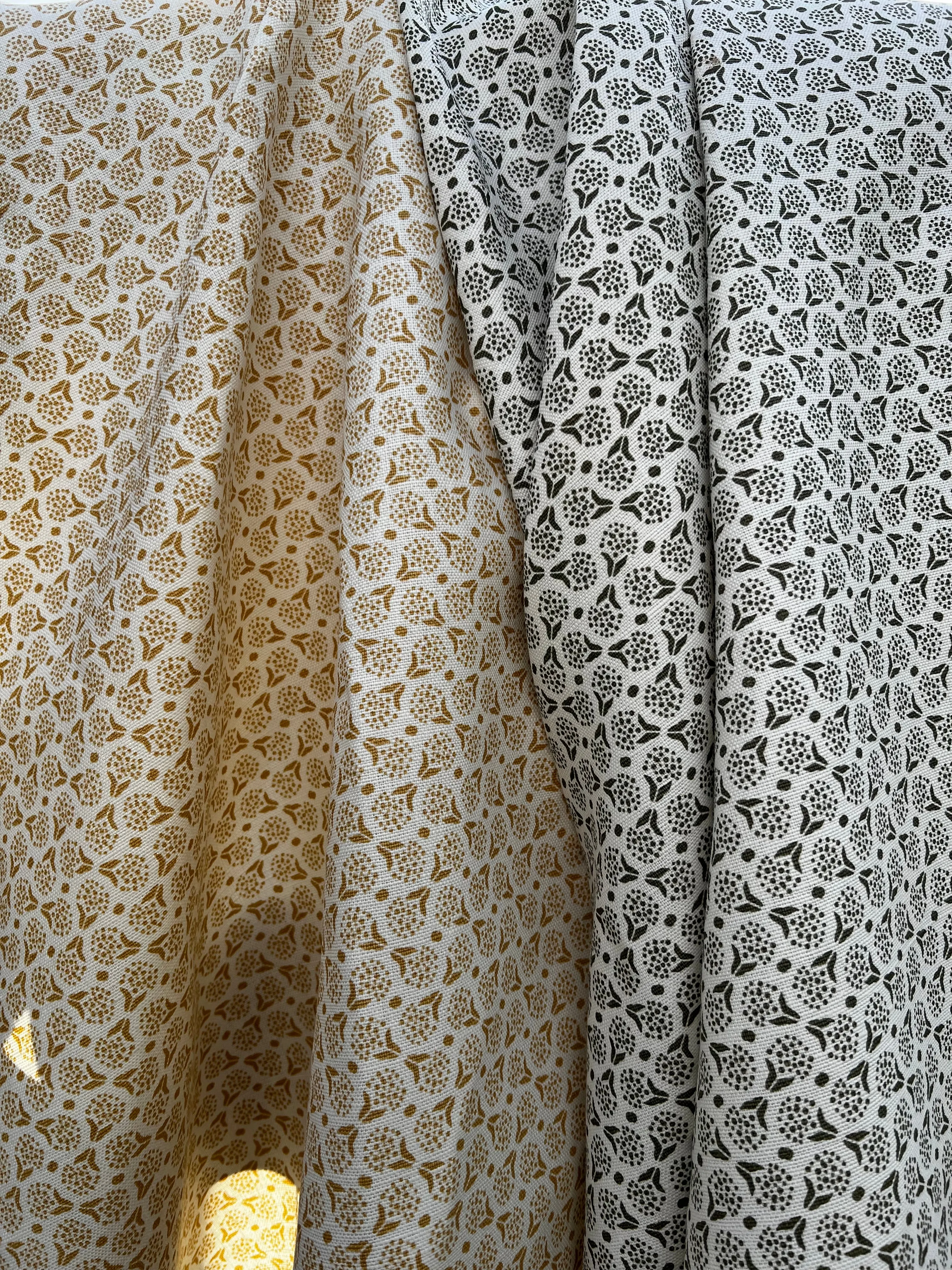 Izzy Wheat on Oyster Fabric