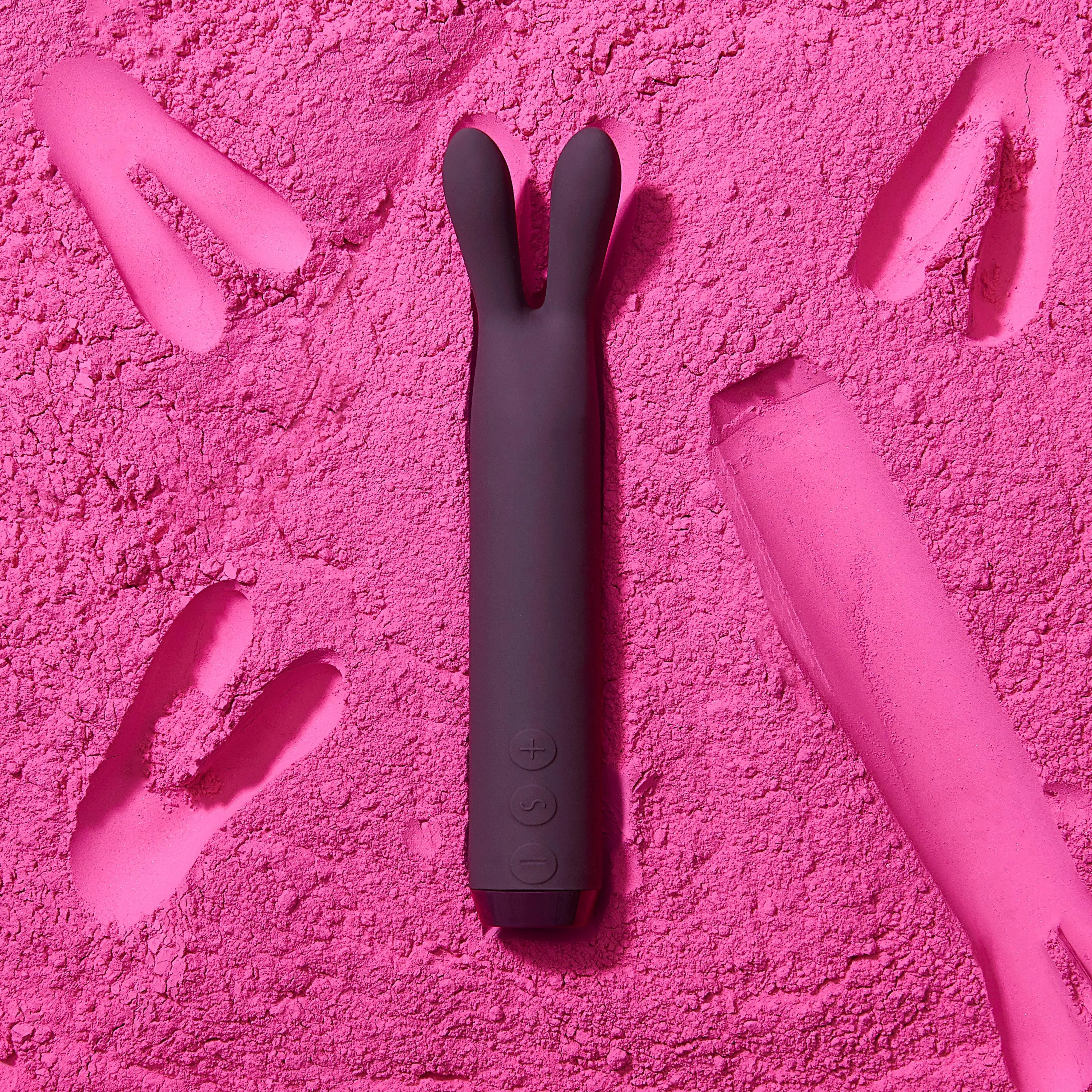 Je Joue Powerful Bullet with Flexible Rabbit Ears - Purple