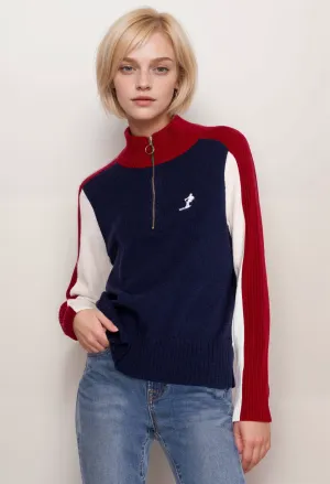 Johnny Was Ski Quarter Zip Pullover M69523 Boho Chic