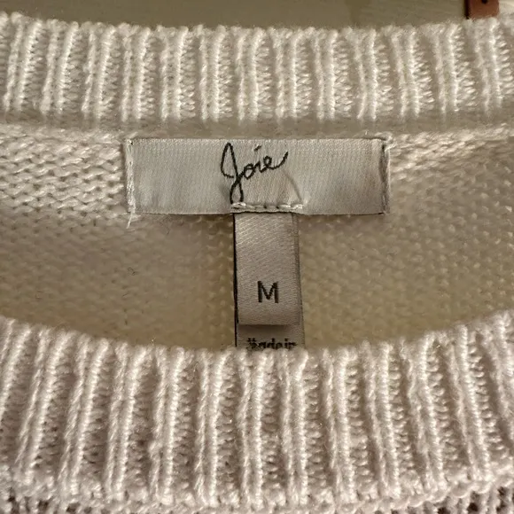 Joie Ruthline Striped Knit Sweater Size Medium