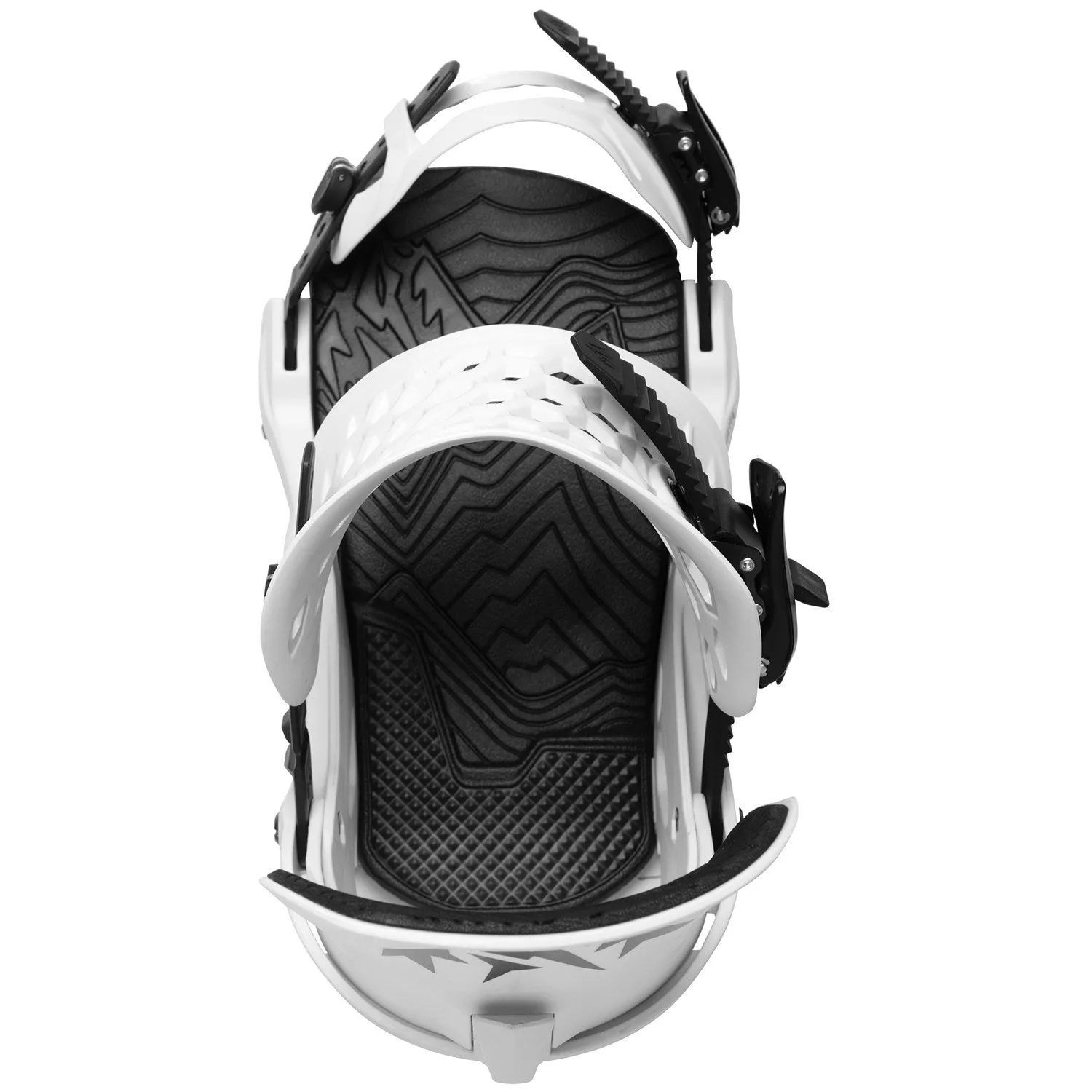 Jones Meteorite Snowboard Bindings Mens Snow White