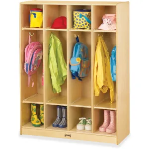 Jonti-Craft 4-section Coat Locker