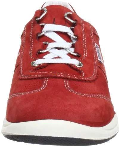 'LASER PERF' women's walking sneaker - Red