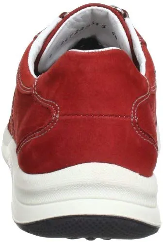 'LASER PERF' women's walking sneaker - Red