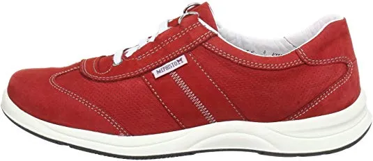 'LASER PERF' women's walking sneaker - Red