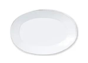 Lastra Melamine Oval Platter White