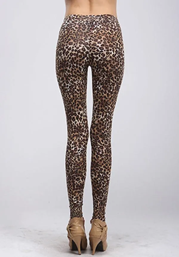 Leopard Print Leggings