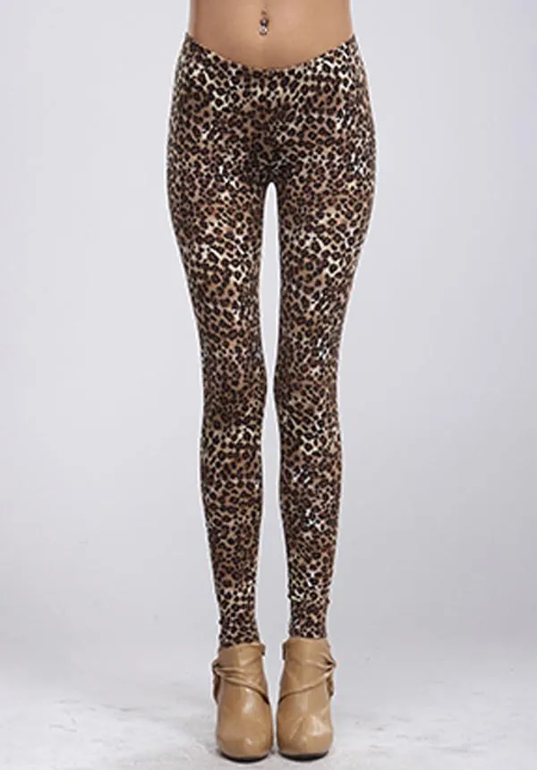 Leopard Print Leggings