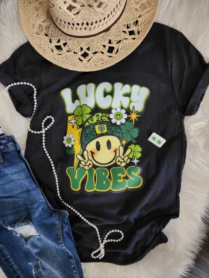 Lucky Vibes Graphic Tee * on sale