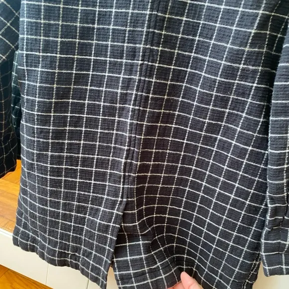 Madewell - Waffleback Shaw Blazer in Windowpane - Size XXS