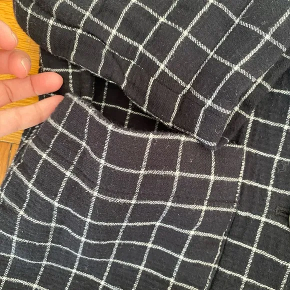 Madewell - Waffleback Shaw Blazer in Windowpane - Size XXS