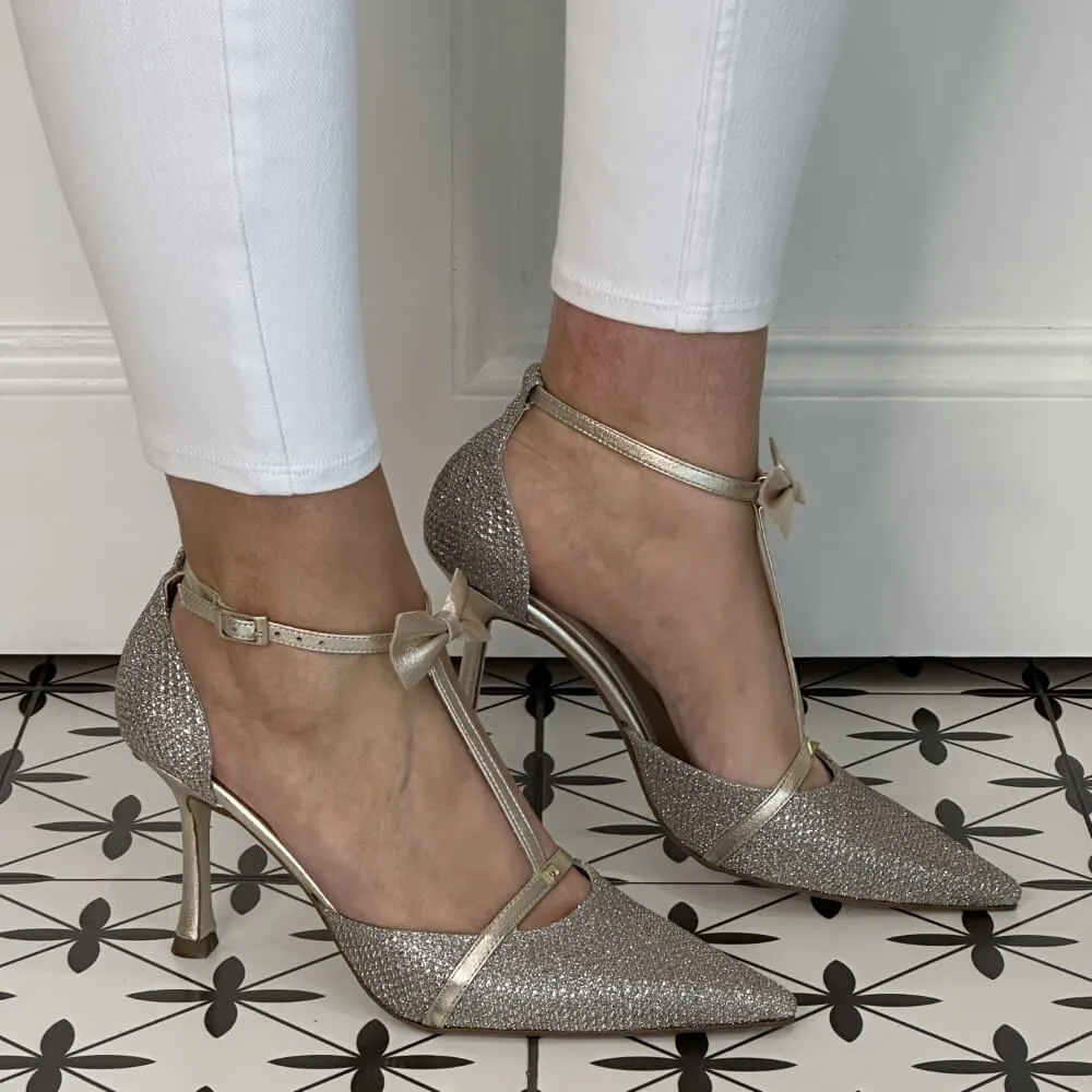 Marian Heel Sandal 3209-GOLD