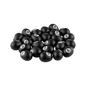 MEINL Percussion ES-SET24-BK Egg Shaker Set of 24, Black