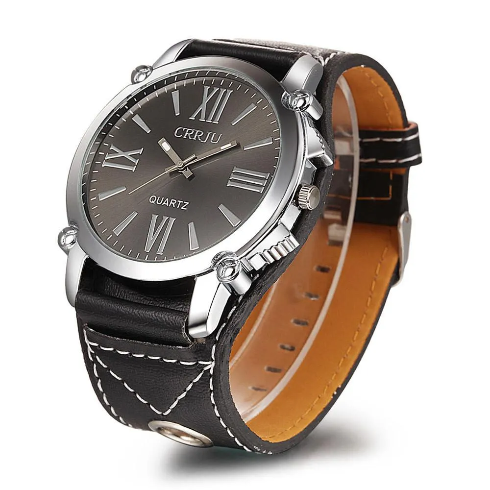 Men Wide Band Watch