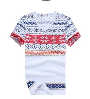 Men's Fashion Print Tee Up To 3XL