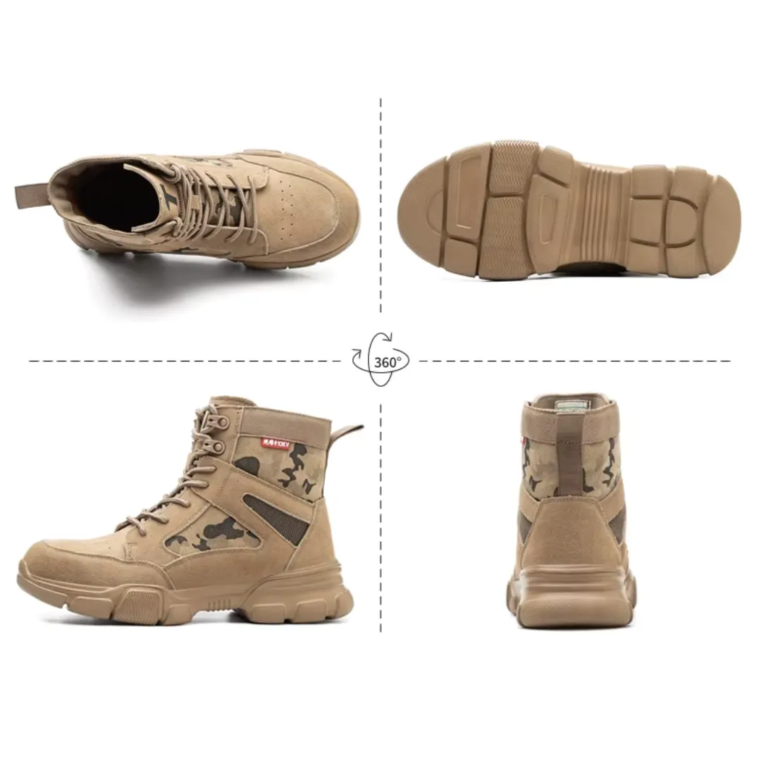 Men's Indestructible Durable Non Slip Safety Boots