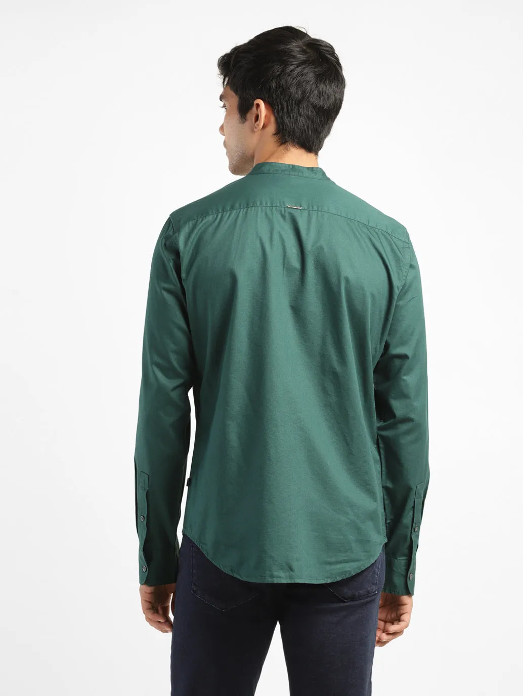 Men's Solid Slim Fit Shirt