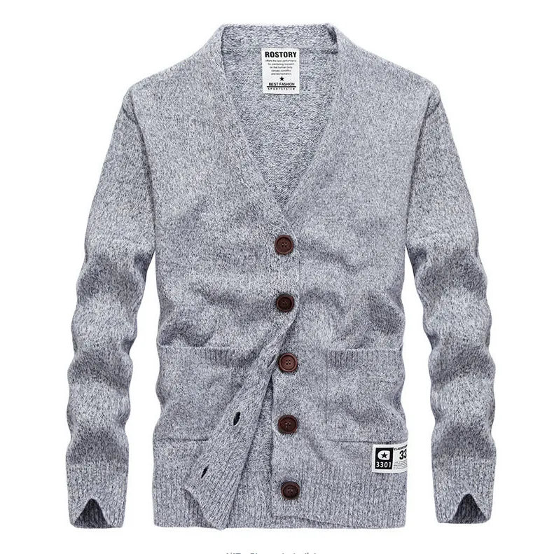 Men's Stripe Fashion Button Up Cardigan